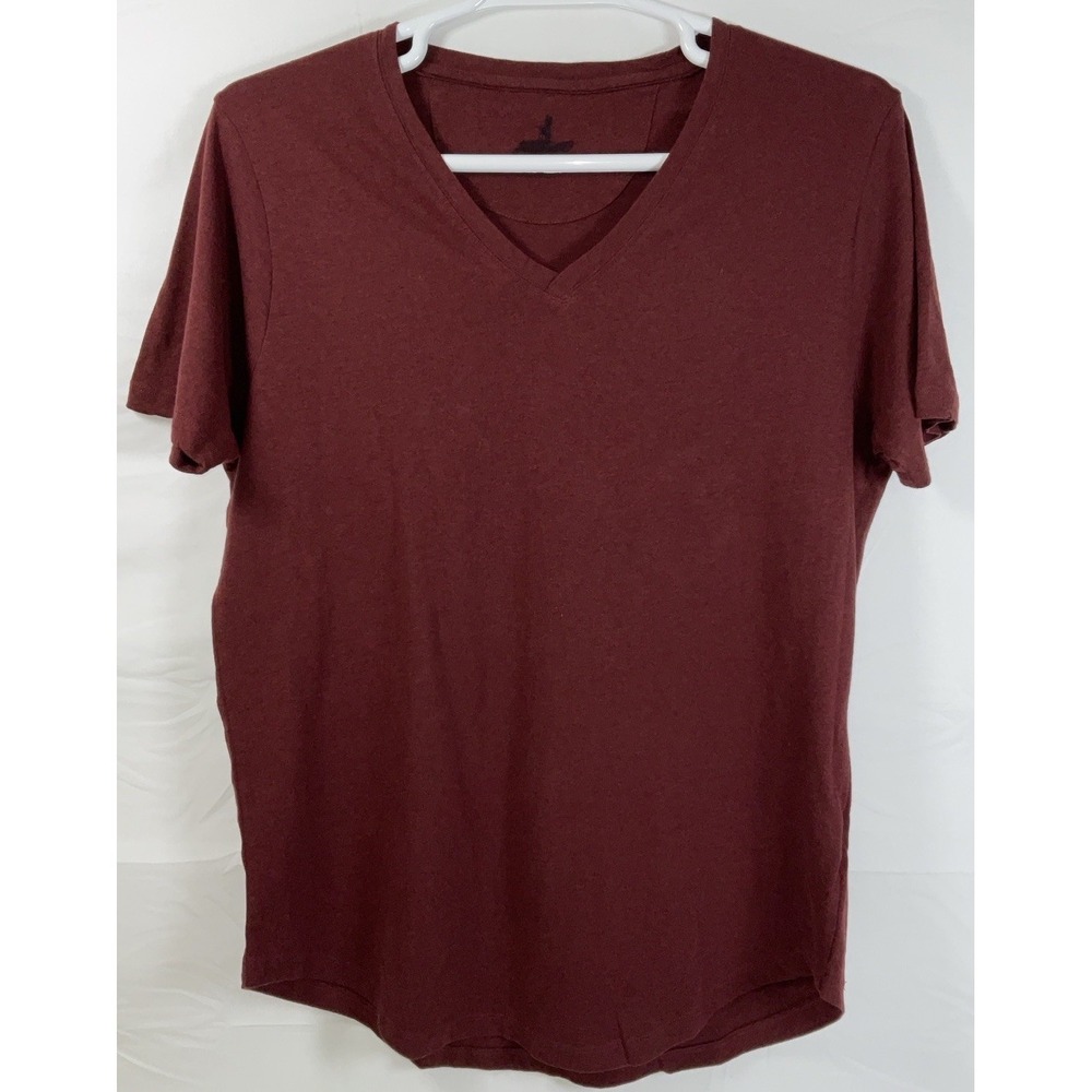 NWOT Women's Johnnie-O Merediths Short Sleeve 100% Cotton T-Shirt Burgundy XL